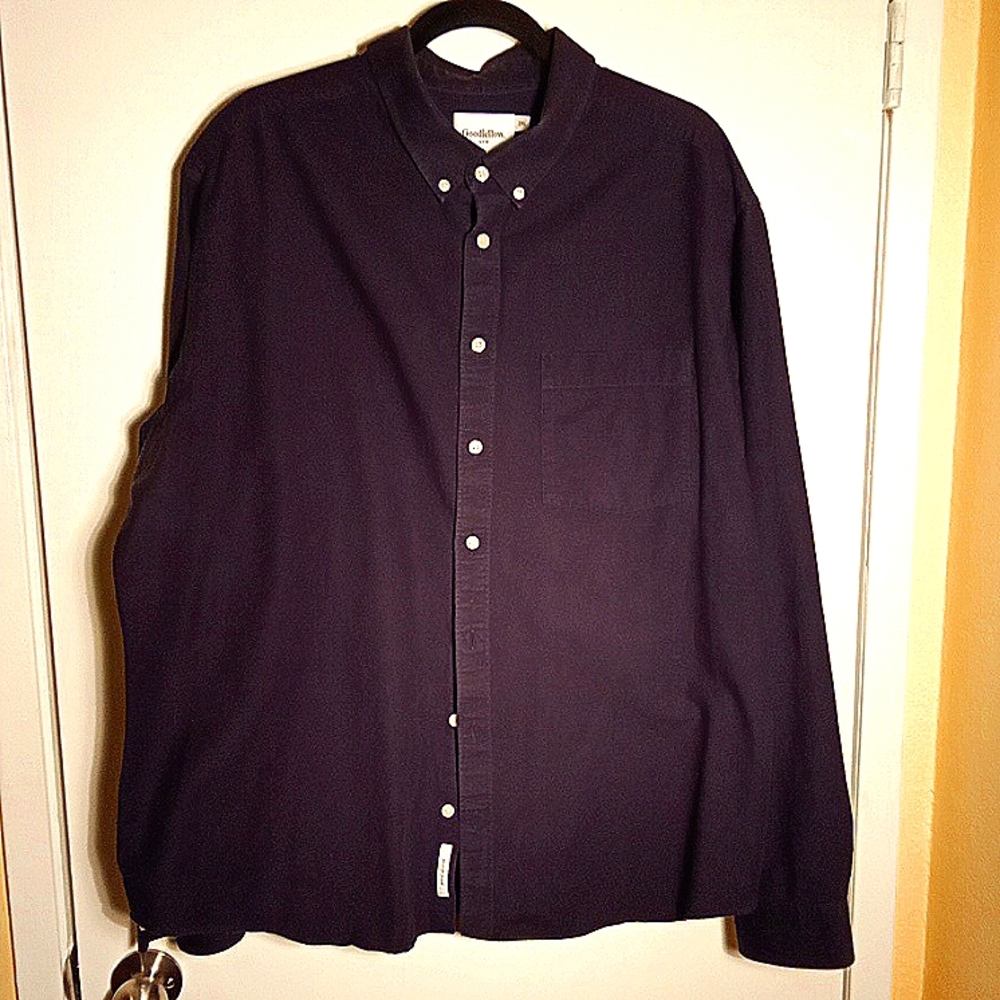 Goodfellow & com navy blue long sleeve 2X